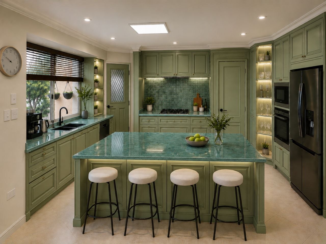 Residential interior design concept for kitchen renovation Perth
